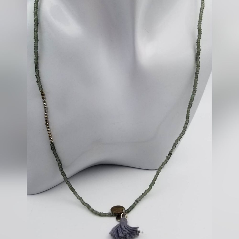 Sweet blossom tassel tribal necklace‎